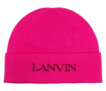 Beanie mit Logo-Stickerei