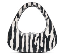 Handtasche mit Zebramuster