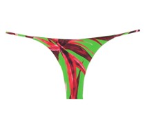 Bikinihöschen mit abstraktem Print
