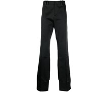 Klassische Hose mit Logo-Patch
