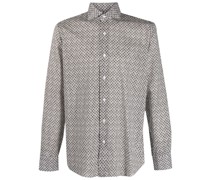 Hemd mit geometrischem Print