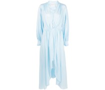 Langes Kleid mit Stickerei