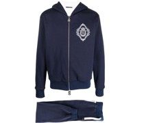 Jogginganzug mit Logo-Stickerei