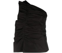 Gerafftes One-Shoulder-Top