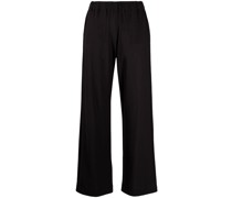 Cropped-Hose mit weitem Bein