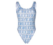 Badeanzug mit Logo-Print