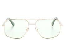Pilotenbrille mit Doppelsteg