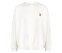 logo-patch cotton Pullover