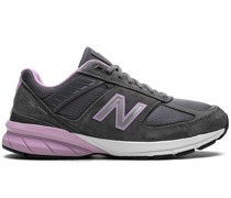 990v5 MiUSA Lead Dark Violet Glow Sneakers