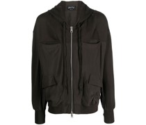 Kapuzenjacke mit Kordelzug