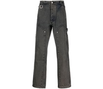 Gerade Jeans aus Bio-Baumwolle