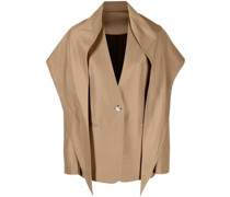 Blazer mit abnehmbarem Schal