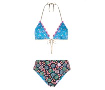 Bikini mit grafischem Print