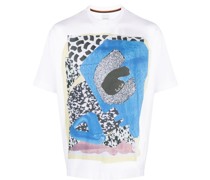 graphic-print cotton T-shirt