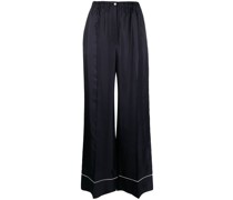Seidenhose mit weitem Bein
