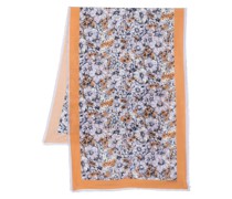 Schal mit Blumen-Print