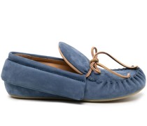 suede moccasin loafers