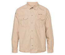 Army logo-embroidered shirt