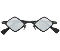 Sonnenbrille im geometrischen Design