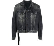 Jeansjacke mit Stone-Wash-Effekt