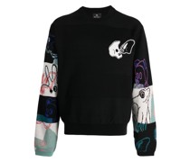 Sweatshirt mit grafischem Print