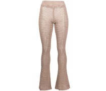 Hose mit Häkelmuster