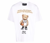 T-Shirt mit Teddy-Print