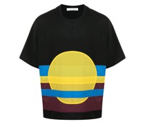 T-Shirt mit geometrischem Print