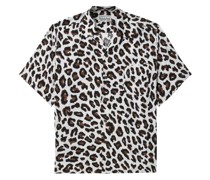 Hemd mit Animal-Print