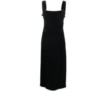 Midikleid mit eckigem Ausschnitt