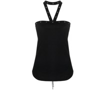 Geripptes Neckholder-Top