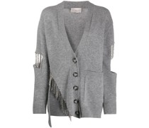 Cardigan mit Fransen