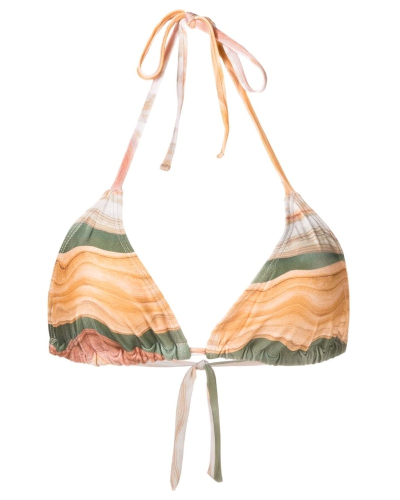 Lygia & Nanny Damen Bikinioberteil mit abstraktem Print