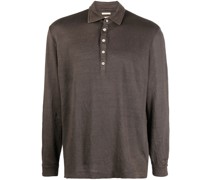 Langärmeliges Poloshirt