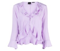 Bluse mit Rüschen