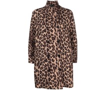 Mantel mit Leoparden-Print