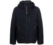 Gefütterte Jacke mit Stehkragen