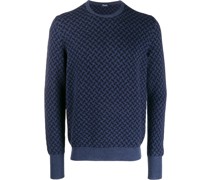 Kaschmirpullover mit Rundhalsausschnitt