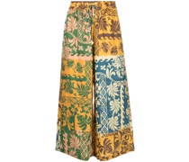 Hose mit grafischem Print