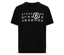 T-Shirt mit Nummern-Motiv
