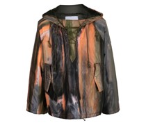 Windbreaker mit Batikmuster