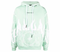 Hoodie mit Bandana-Print