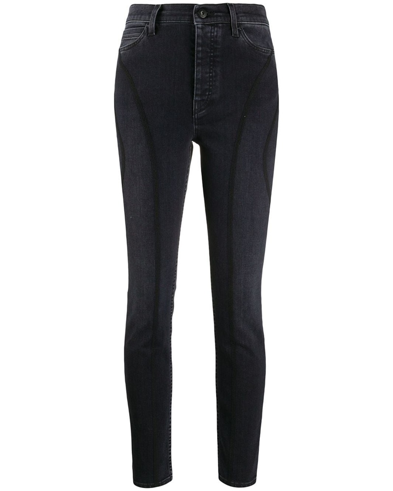 Marcelo Burlon | County of Milan Damen Ausgeblichene Skinny-Jeans
