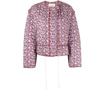 Jacke mit grafischem Muster