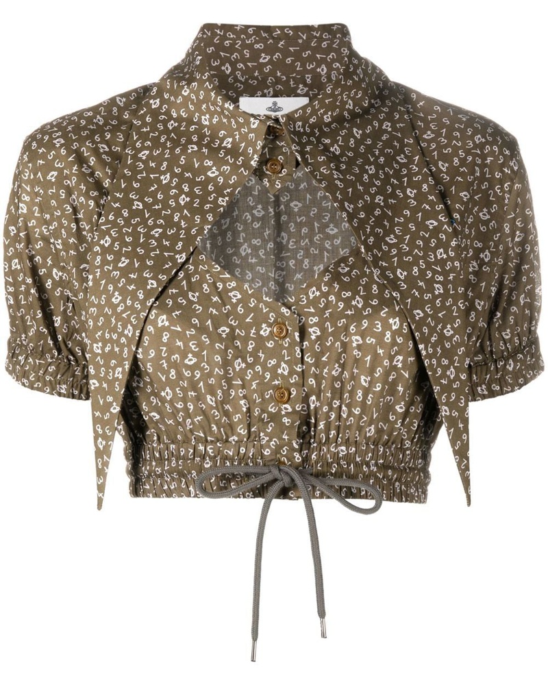 Vivienne Westwood Damen Cropped-Hemd