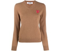 Pullover mit Logo-Stickerei