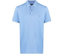 Poloshirt mit Logo-Stickerei