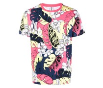 T-Shirt mit Blumen-Print
