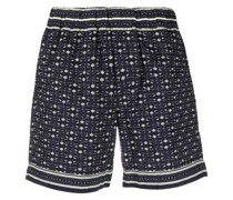 Shorts mit Blumen-Print