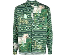 Hemd mit grafischem Print